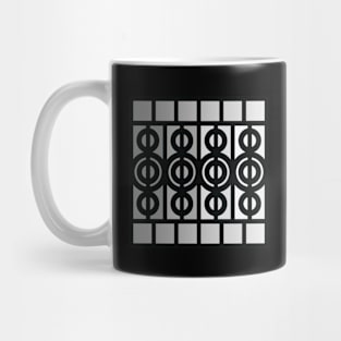 “Dimensional Orbit” - V.1 Grey - (Geometric Art) (Dimensions) - Doc Labs Mug